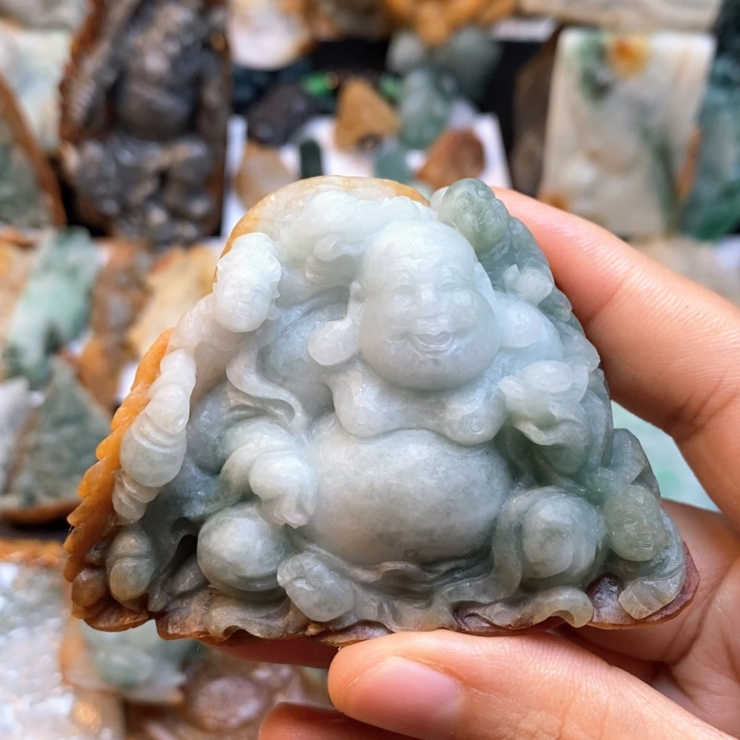 定制翡翠未镶嵌特色a货翡翠