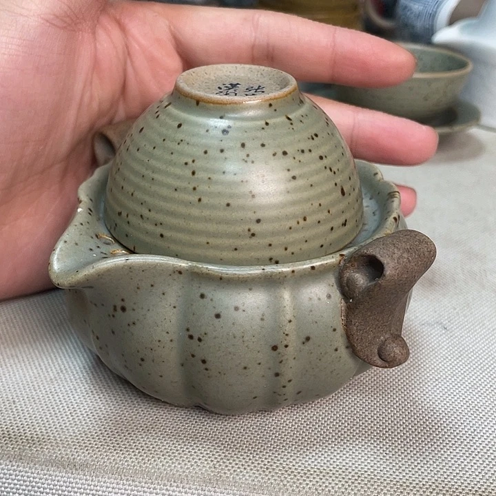 壶老段烧陶瓷茶器
