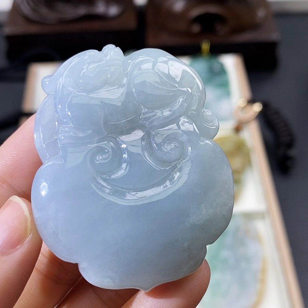 颈饰未镶嵌翡翠缅甸翡翠a货