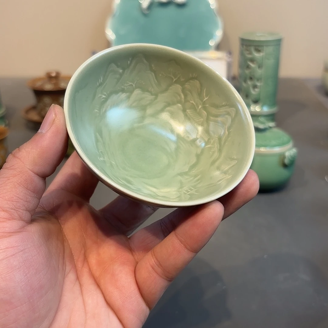 瓷片龙泉青瓷龙泉青瓷