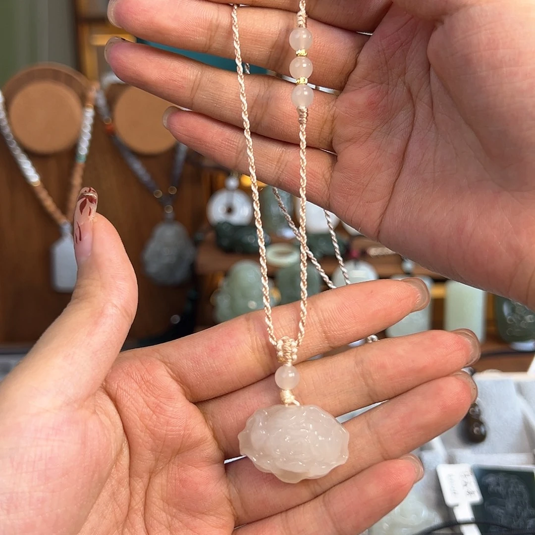 和田玉项链未镶嵌