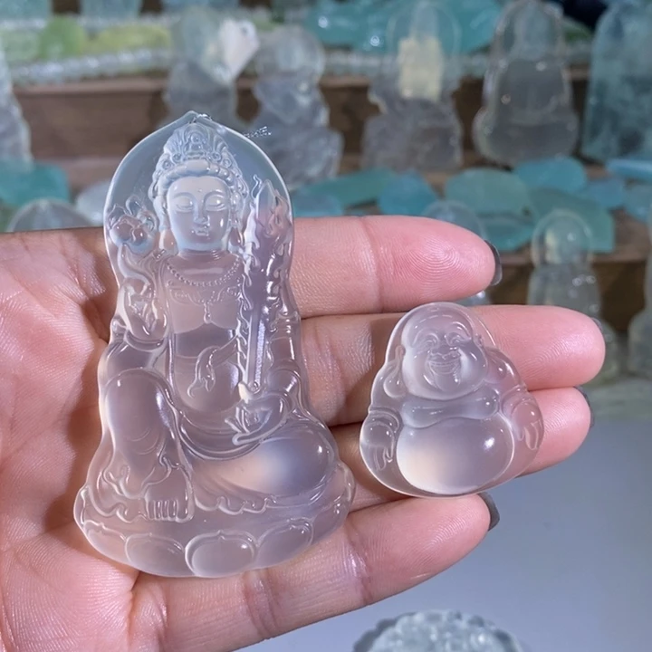 岫玉吊坠未镶嵌尼****木吊坠