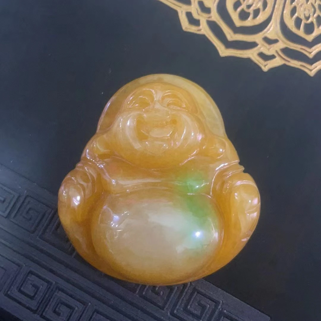 挂件佛公精工雕刻