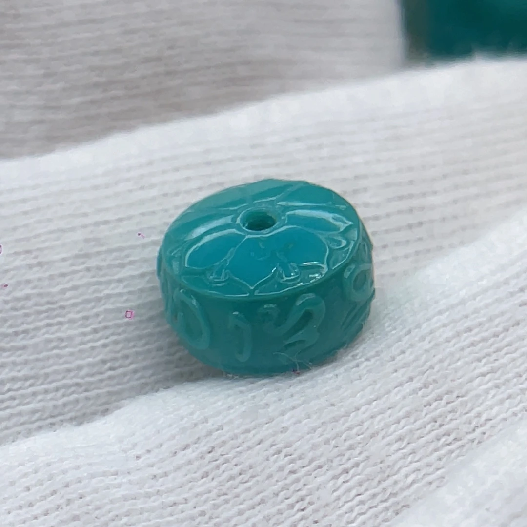 绿松石未镶嵌颈饰卡10.5-6.5