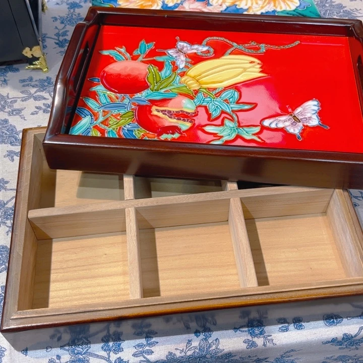一体款瓷板画艺术作品