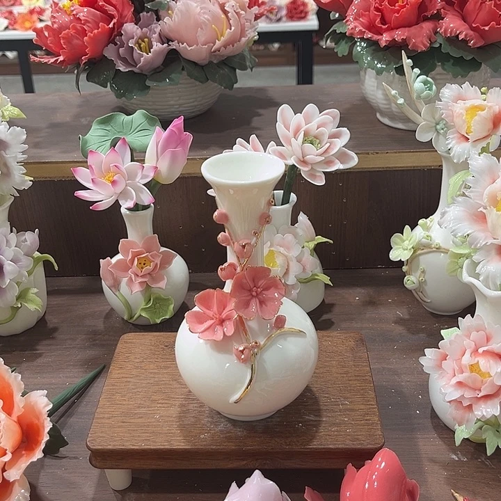 瓷片陶瓷艺术品花瓶