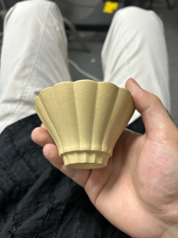 袁门 静卯杯 本山绿泥 全手120cc 黄龙山原矿紫砂主人杯