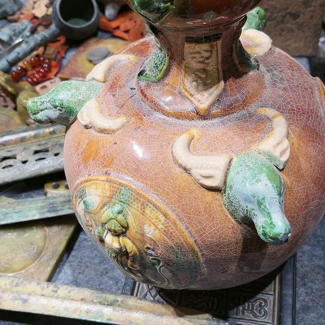 卧****4瓦当摆件茶台的一