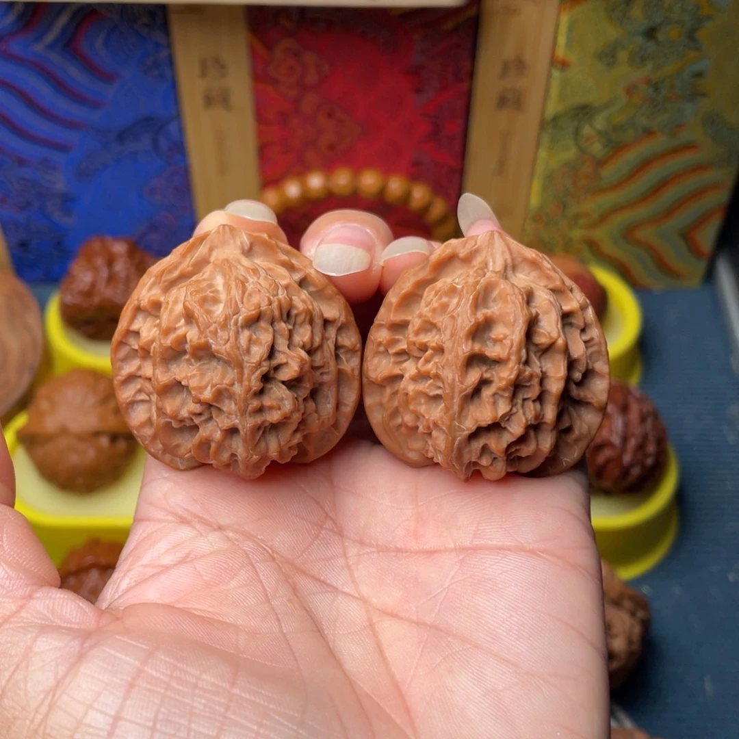 把件文玩核桃40苹果园