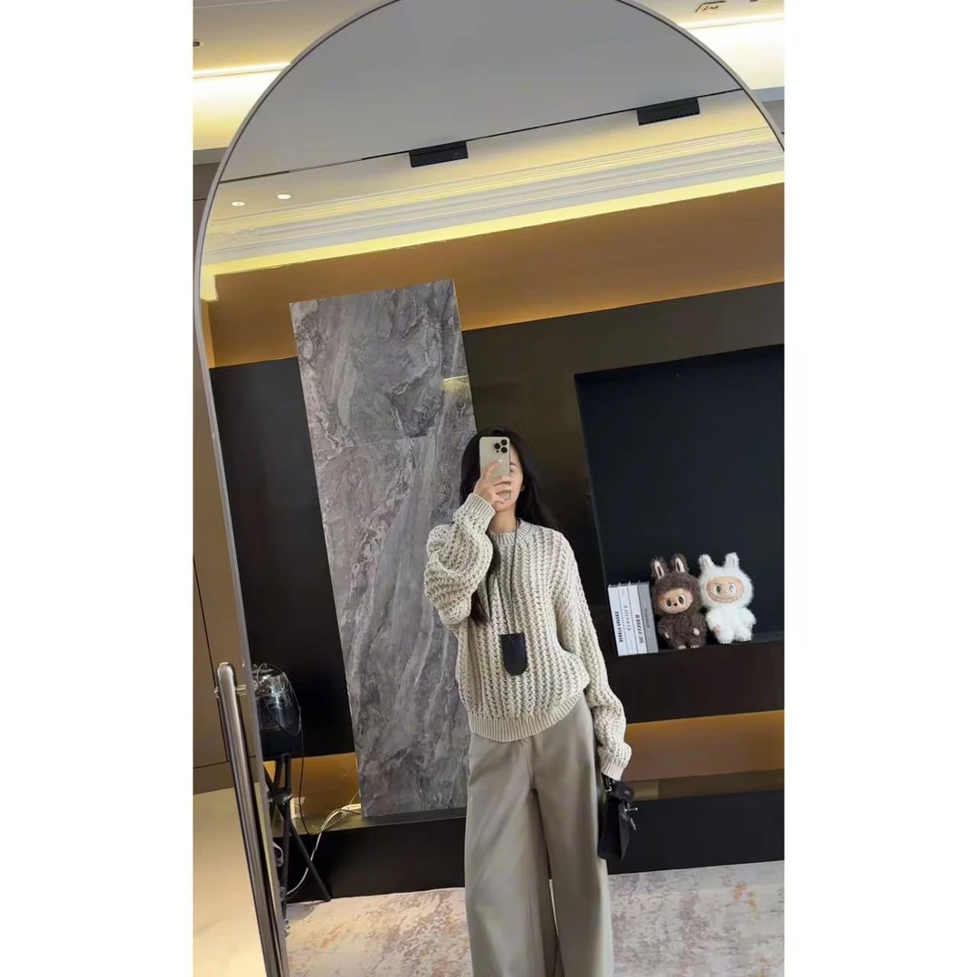 【浮梦诗篇】宽松慵懒感显瘦毛衣.