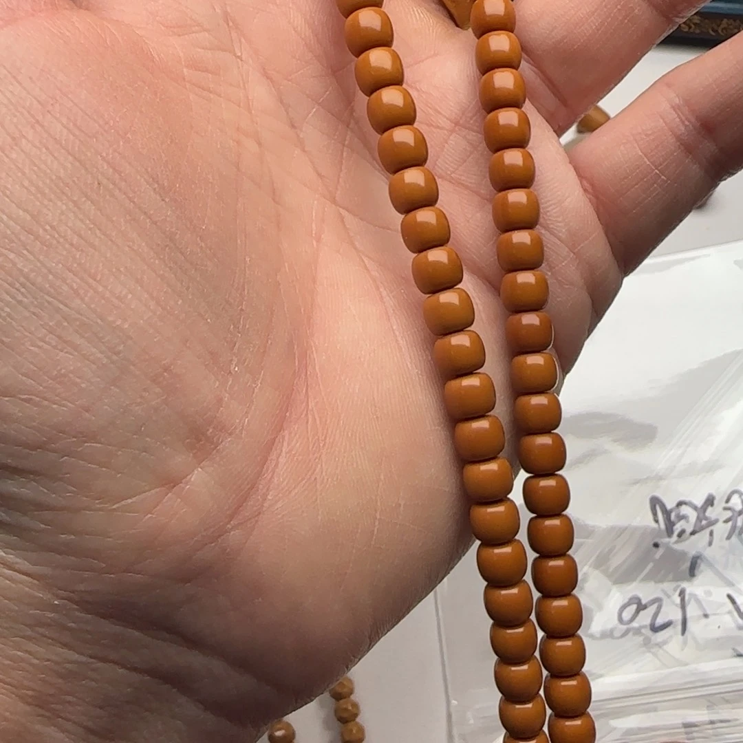 手串/手链橄榄核6.7全无白老型108