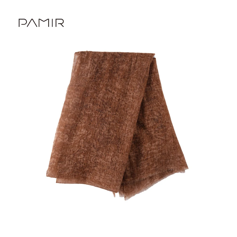 【羊羊专属】PAMIR秋冬新款女精纺羊绒休闲围巾披肩 RPG-008