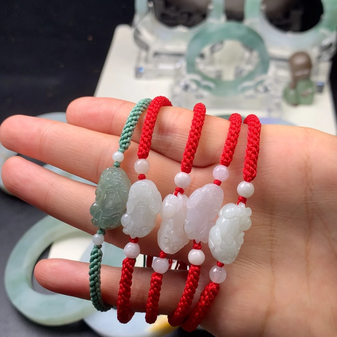 未镶嵌手链翡翠天然翡翠