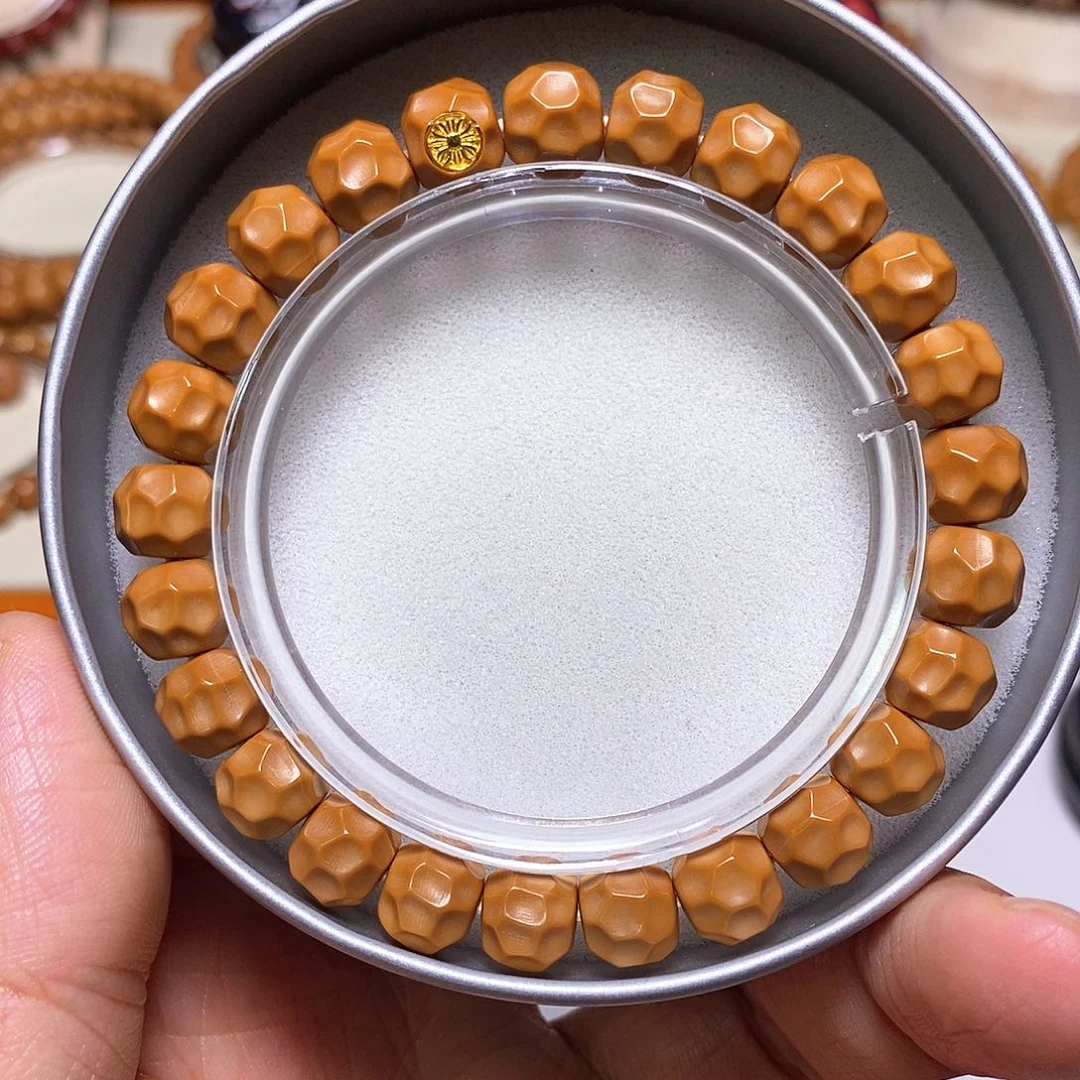 手串猴头核桃深坑黑金无相尺寸9+全品福利