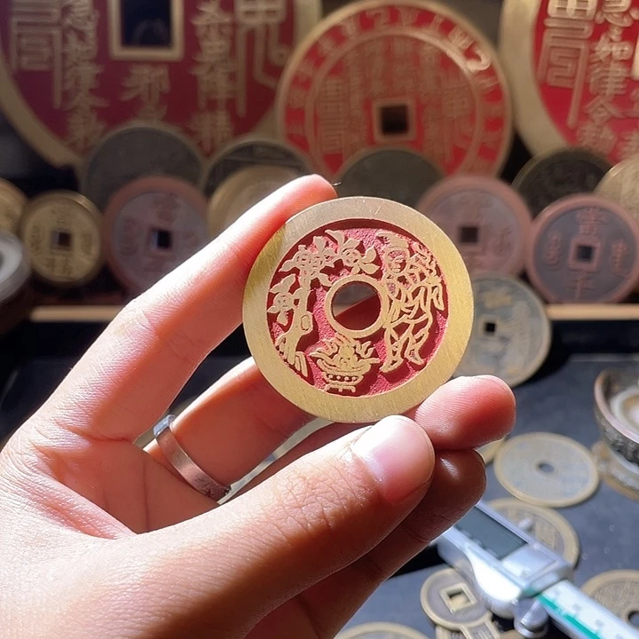 铜遥***鱼现代仿制工艺品