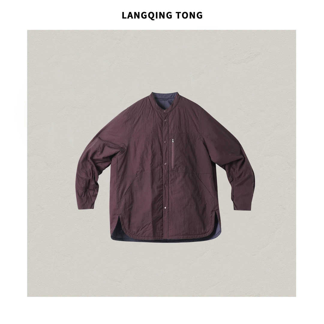 浪清/女装推荐 莱茵菲全棉时尚双面棉服42961#