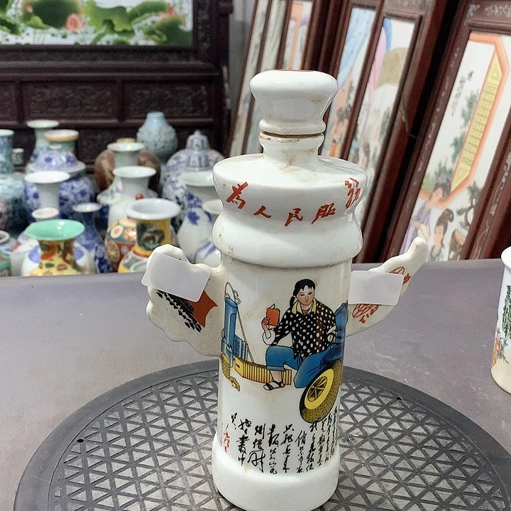 摆件陶博古架陶瓷摆件