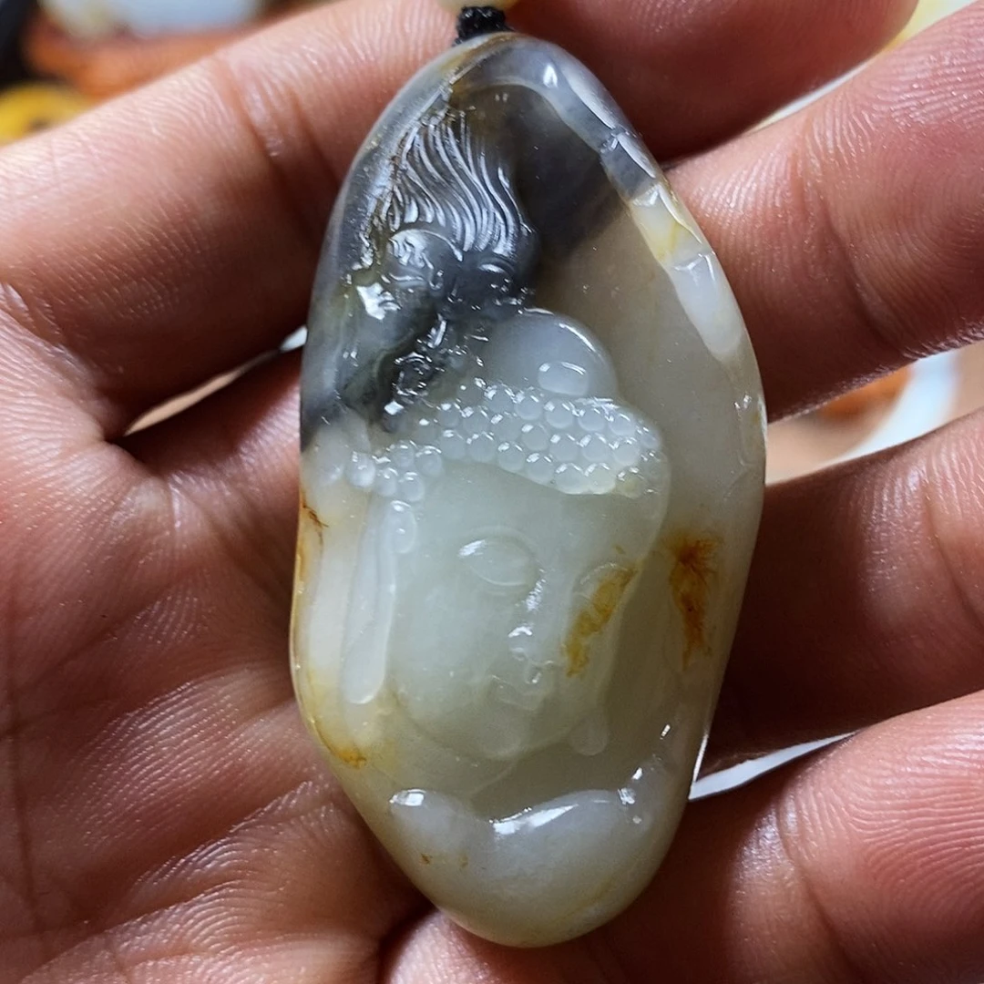 和田玉（子料）未镶嵌挂件