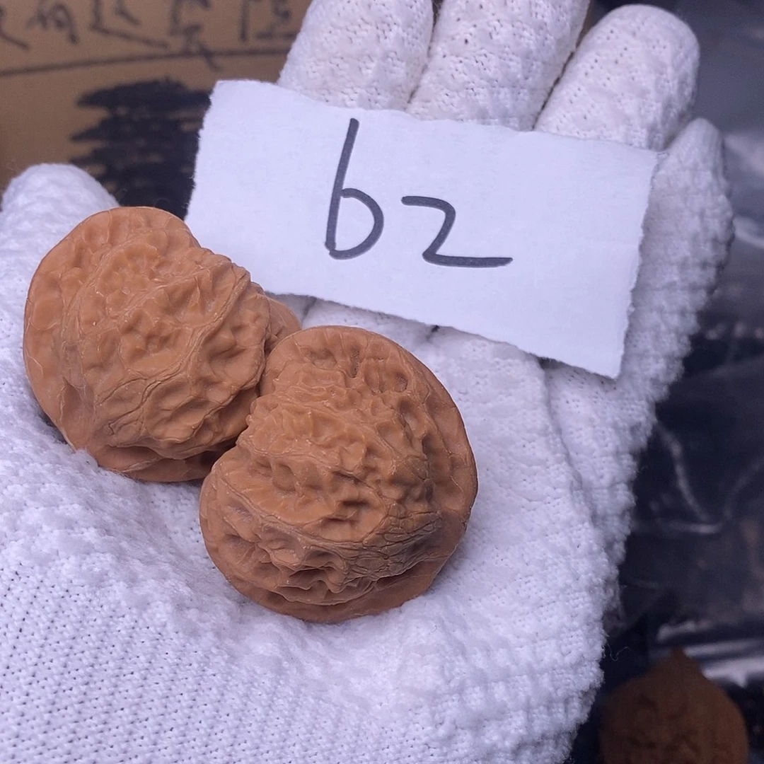 桃核把件亐*宫灯核桃