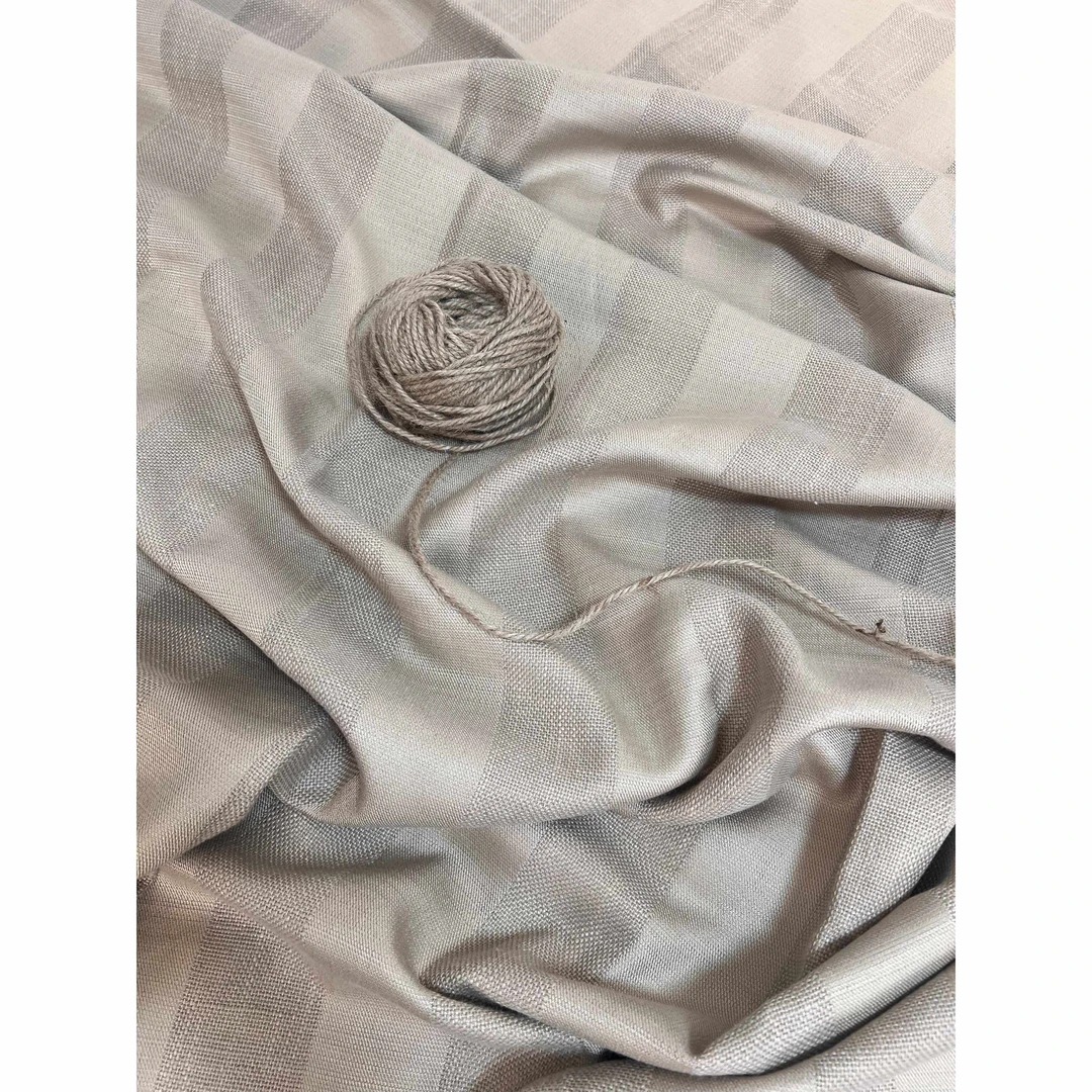 <梵宫单件微瑕>汉麻雨露麻重工提花外单沙发毯盖毯