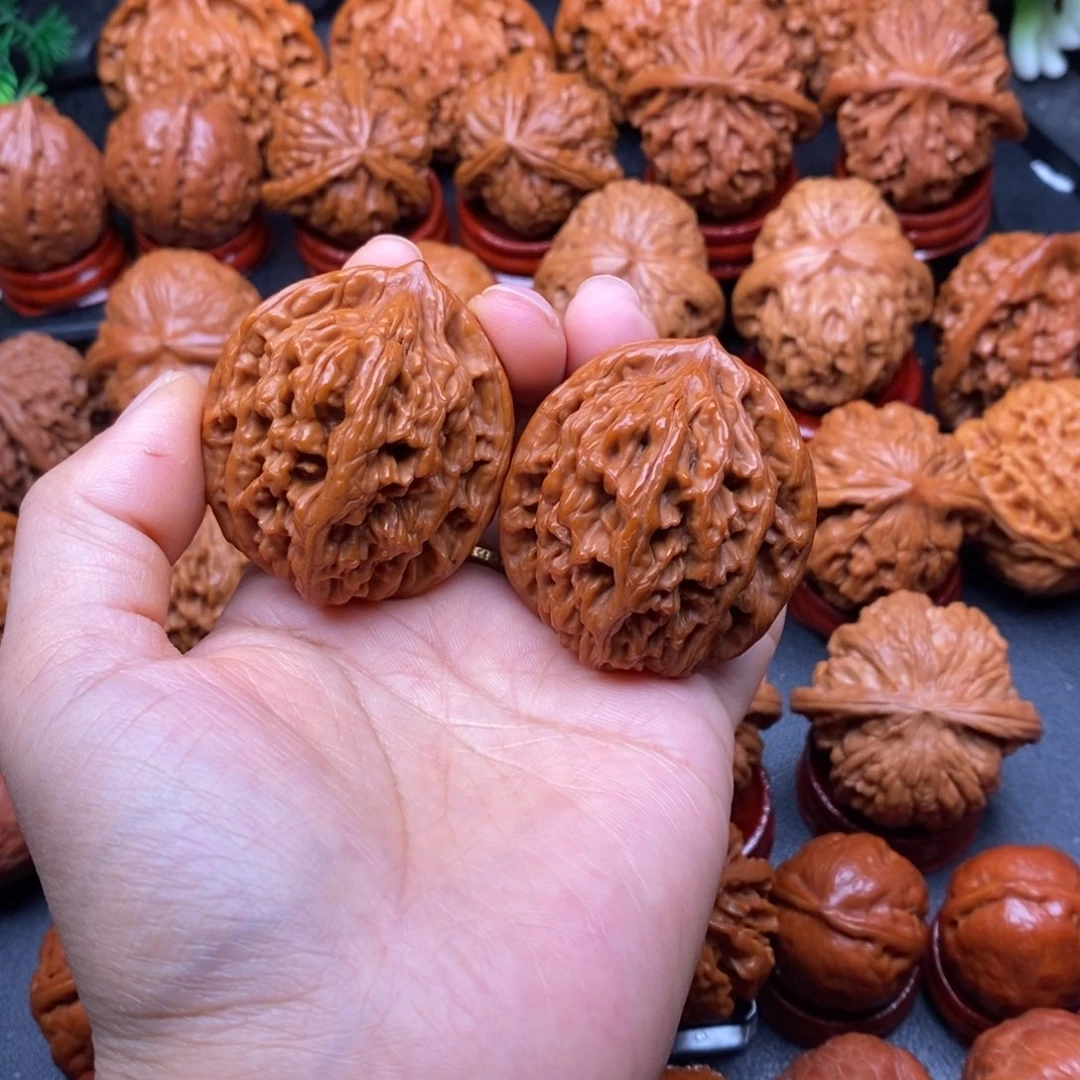 把件文玩核桃41粗筋虎