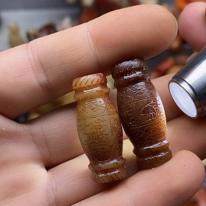 未镶嵌蛇纹石玉颈饰