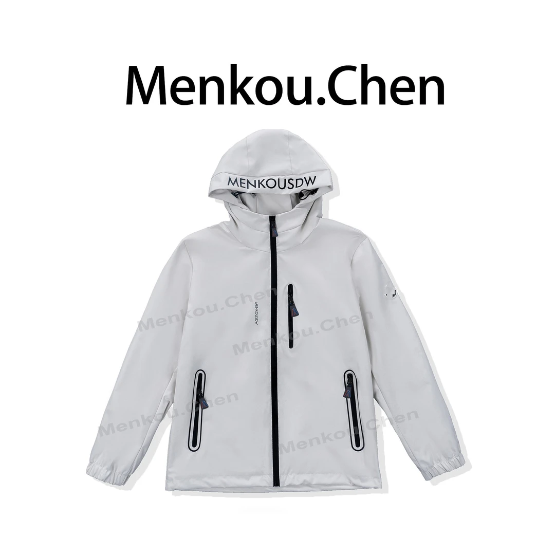 2025情侣春秋季户外防风防雨休闲时尚连帽夹克冲锋外套休闲夹克