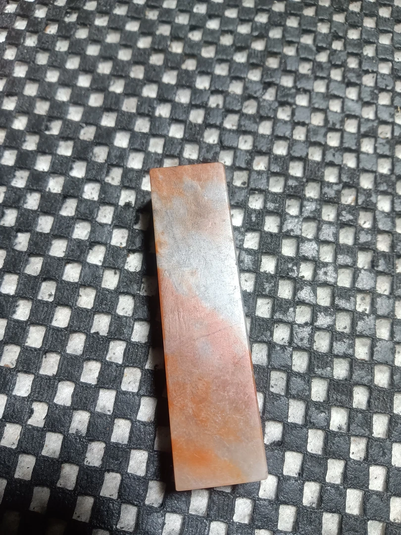 青田封门红花对章无裂痕印面刀感好篆刻石料