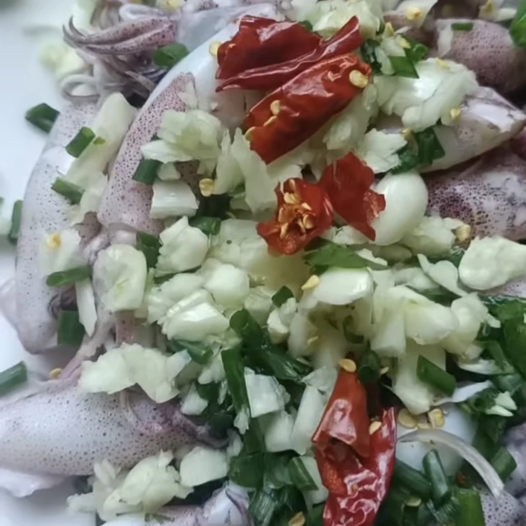 崇武本地小一口白鱿鱼 脆甜好吃