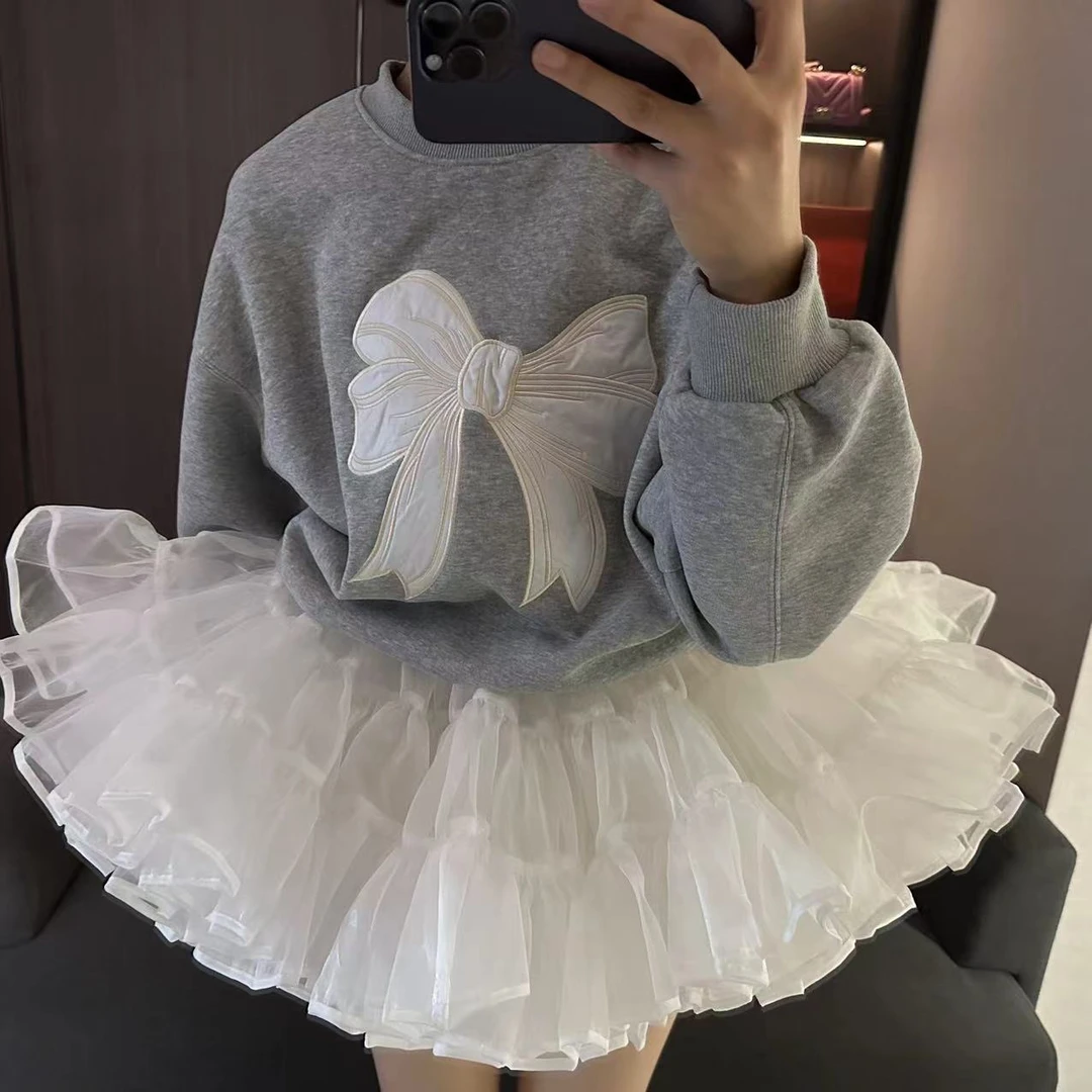 wyd小樱桃 重工20米超大裙摆百搭可爱蓬蓬裙