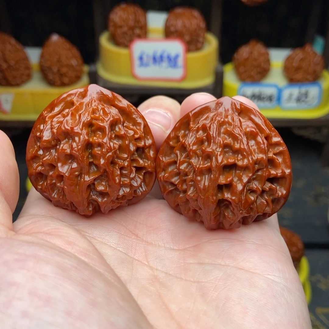 吊坠文玩核桃40龙鳞