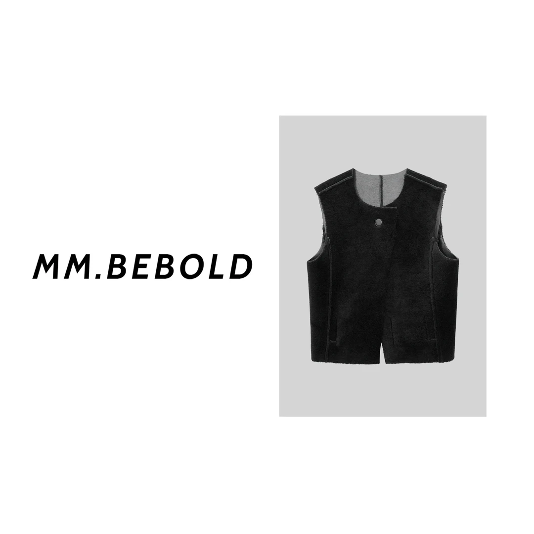 【妙姐精选】及渡 极简休闲双面穿马甲XS25036