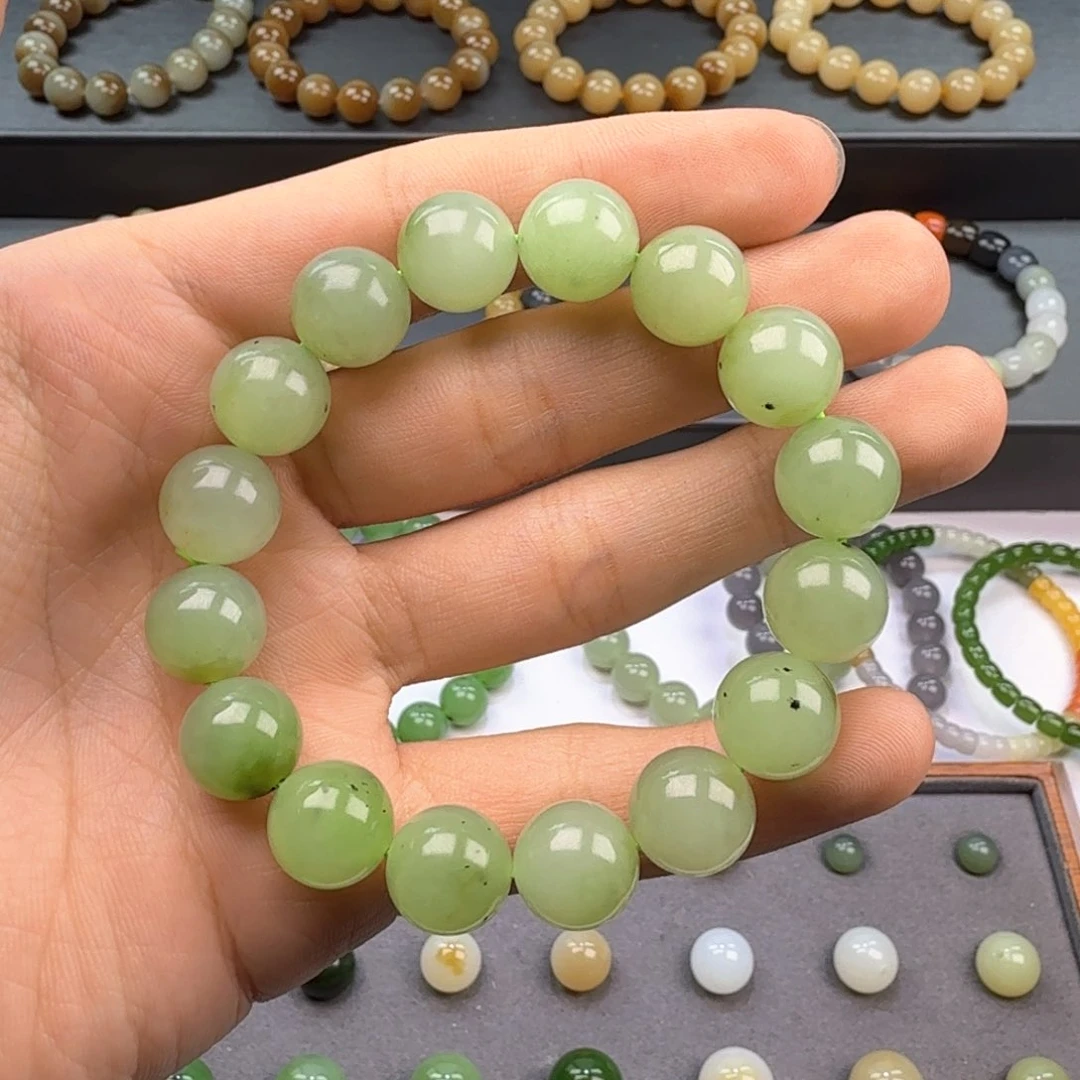 和田玉手链未镶嵌