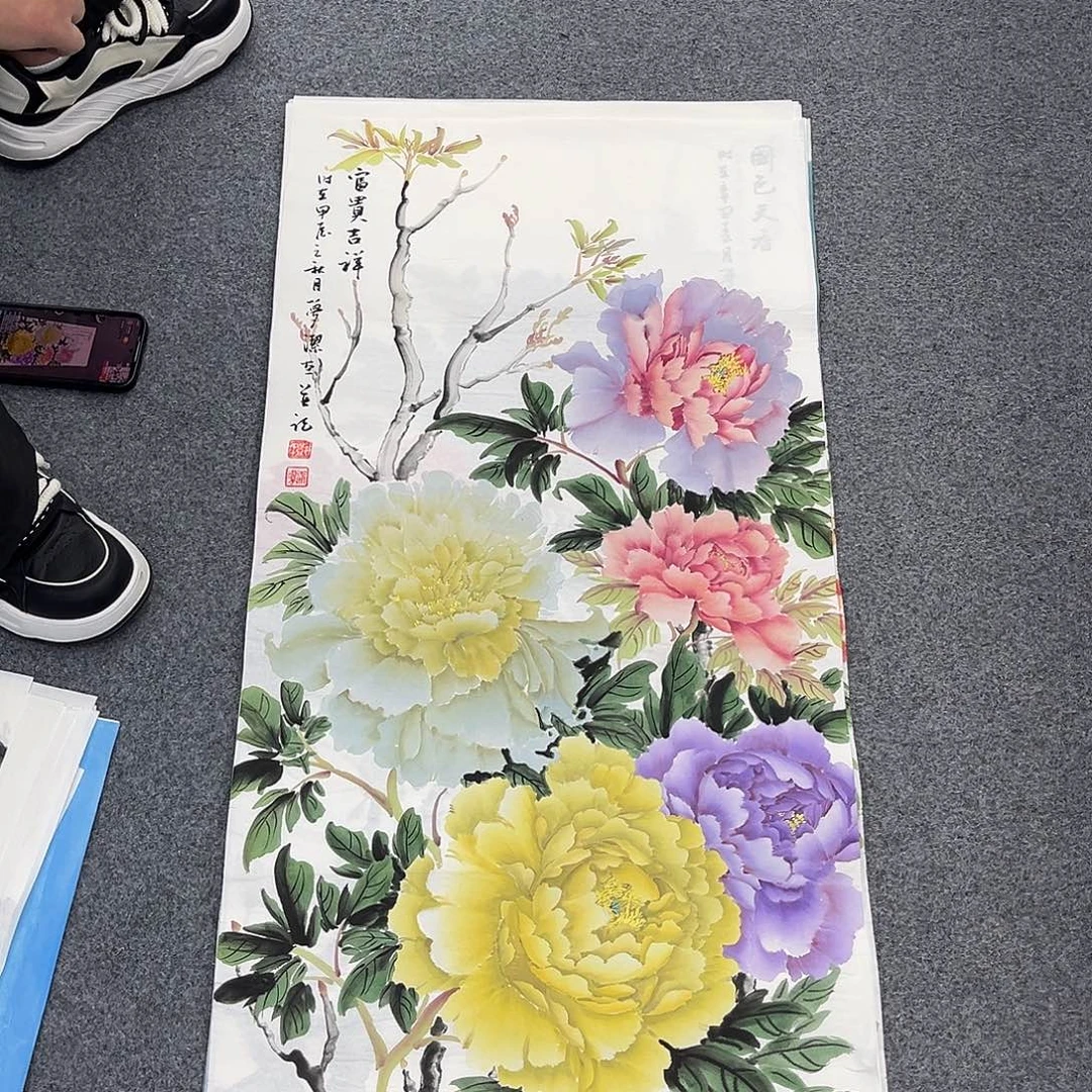 国画纯手绘作品欣赏