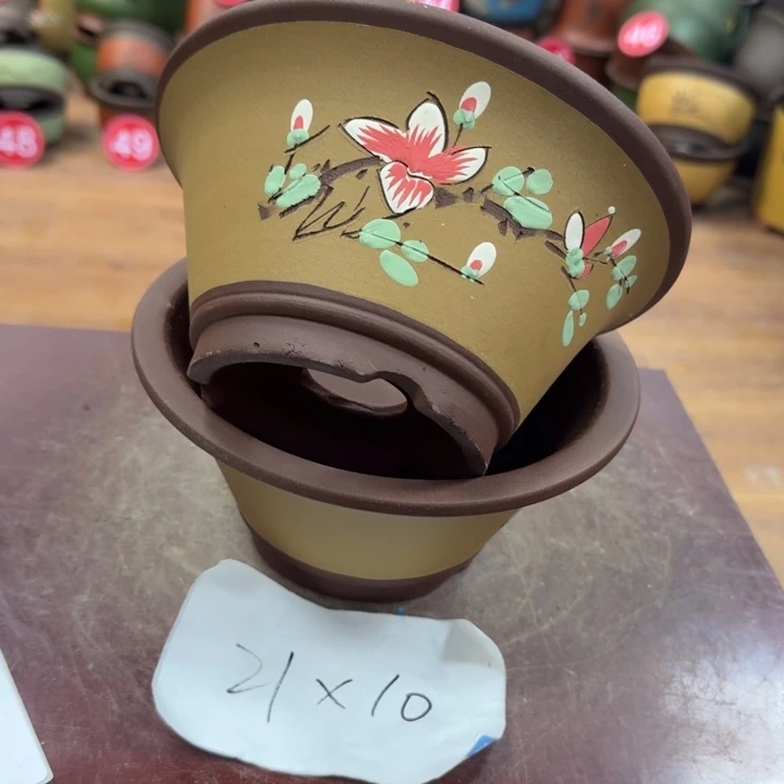 紫砂花盆破损包赔
