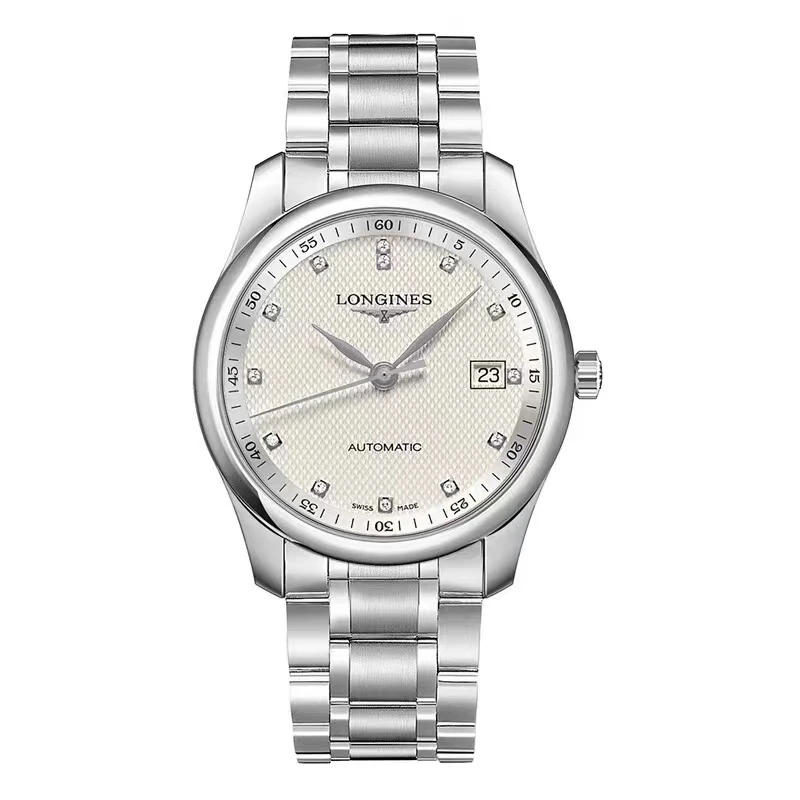 99新 Longines/浪琴 L2.793.4.77.6/名匠793白钻/表径40