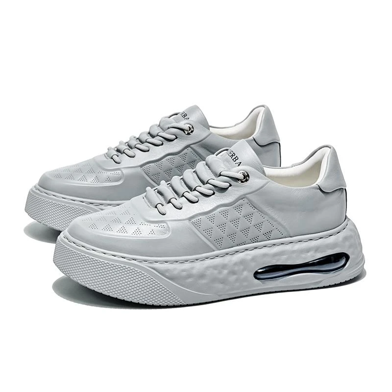 小白鞋男2025新款春季增高鞋子男士气垫百搭休闲运动板鞋透气男鞋