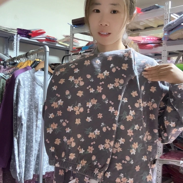 三醋酯纤维全棉裤子宽松120斤妈妈