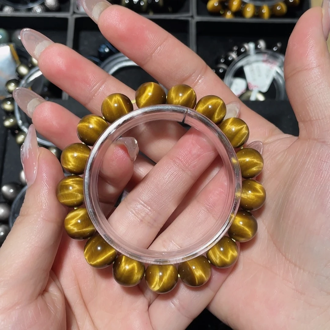 焦***坤木变石（虎睛石）未镶嵌手链