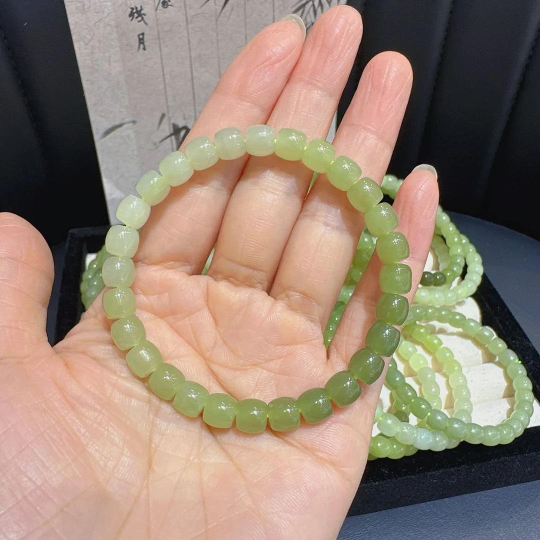 黄口渐变精工老型珠单圈手串多样性随机发