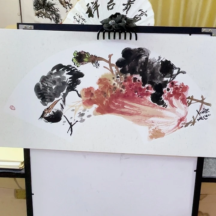 国画张圣敏先生纯手绘作品