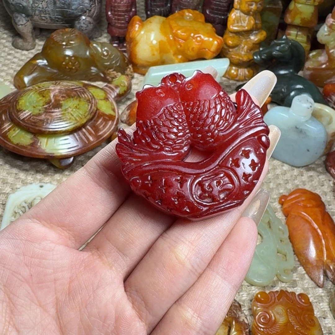 吊坠白玉菩提挂件