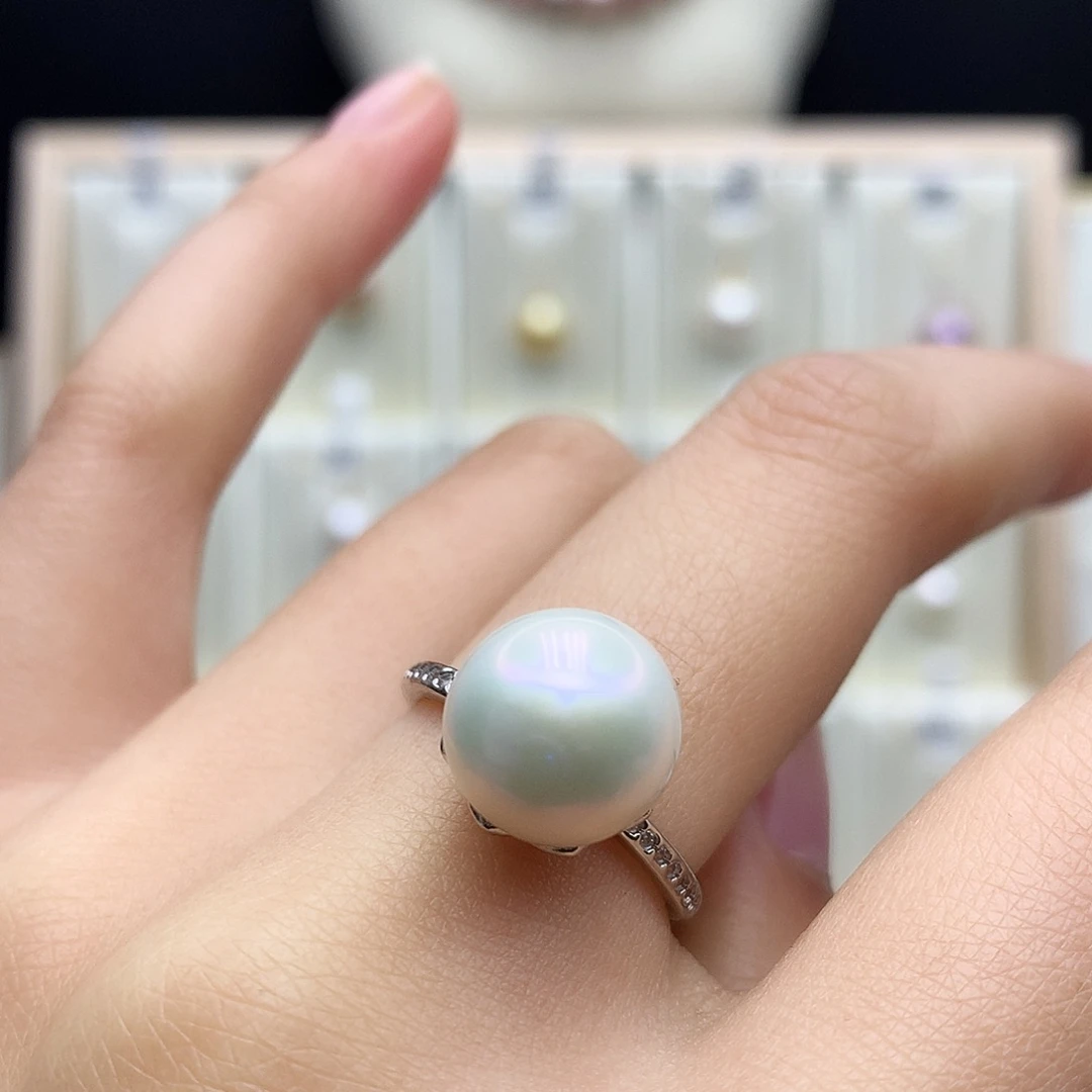 颈饰合金淡水珍珠