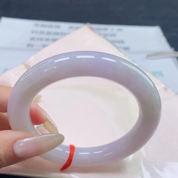 翡翠未镶嵌手镯5556