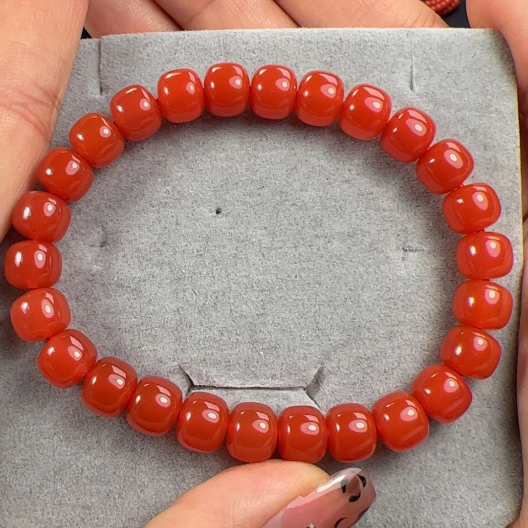 未镶嵌手串南红玛瑙