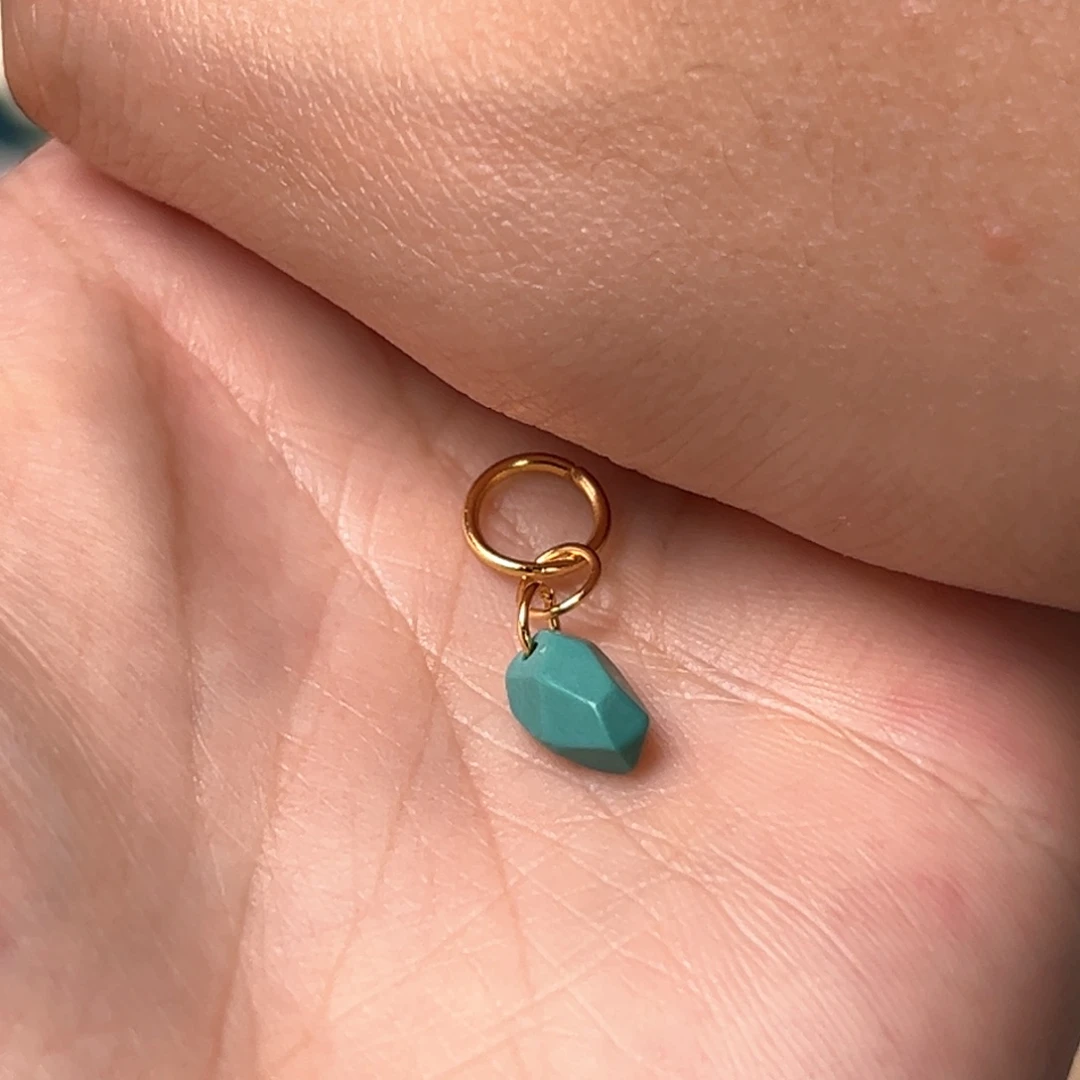 绿松石未镶嵌配饰