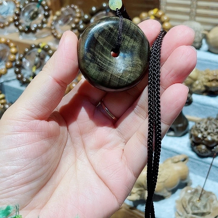 金丝楠金丝楠木小叶桢楠阴沉木平安扣