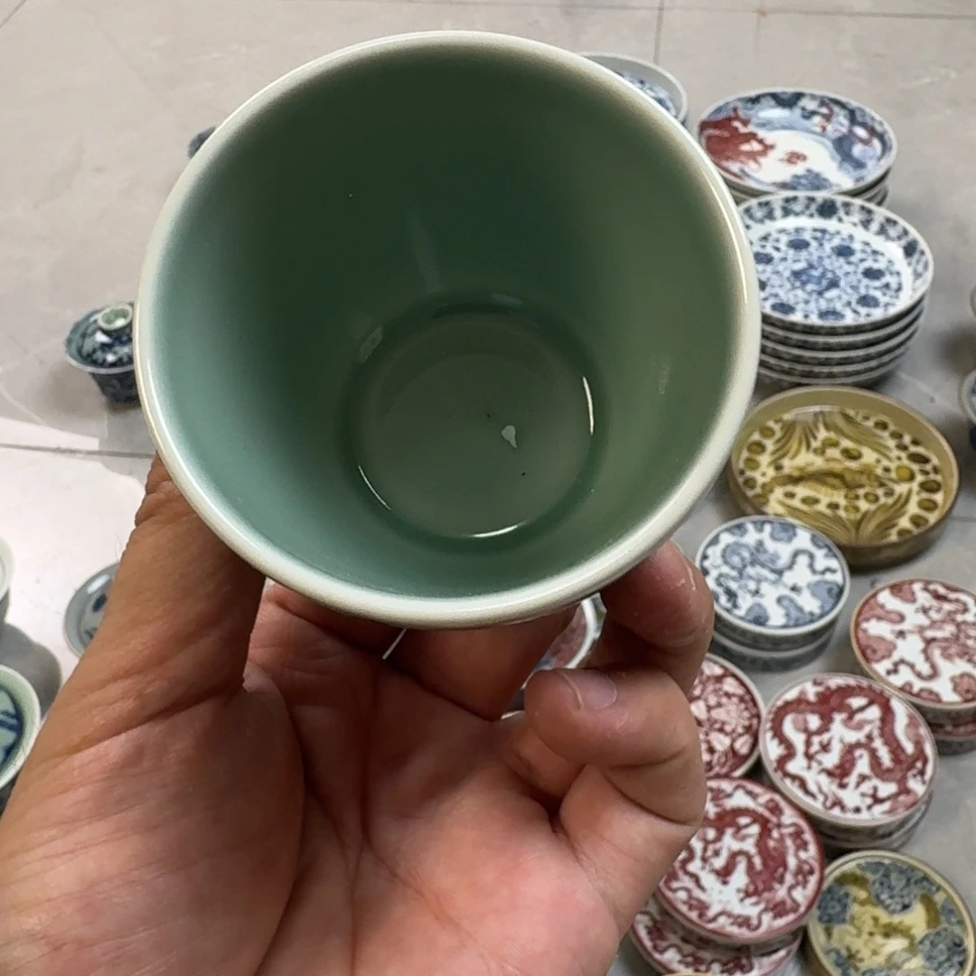 零***太杯青花一路连科手雷杯