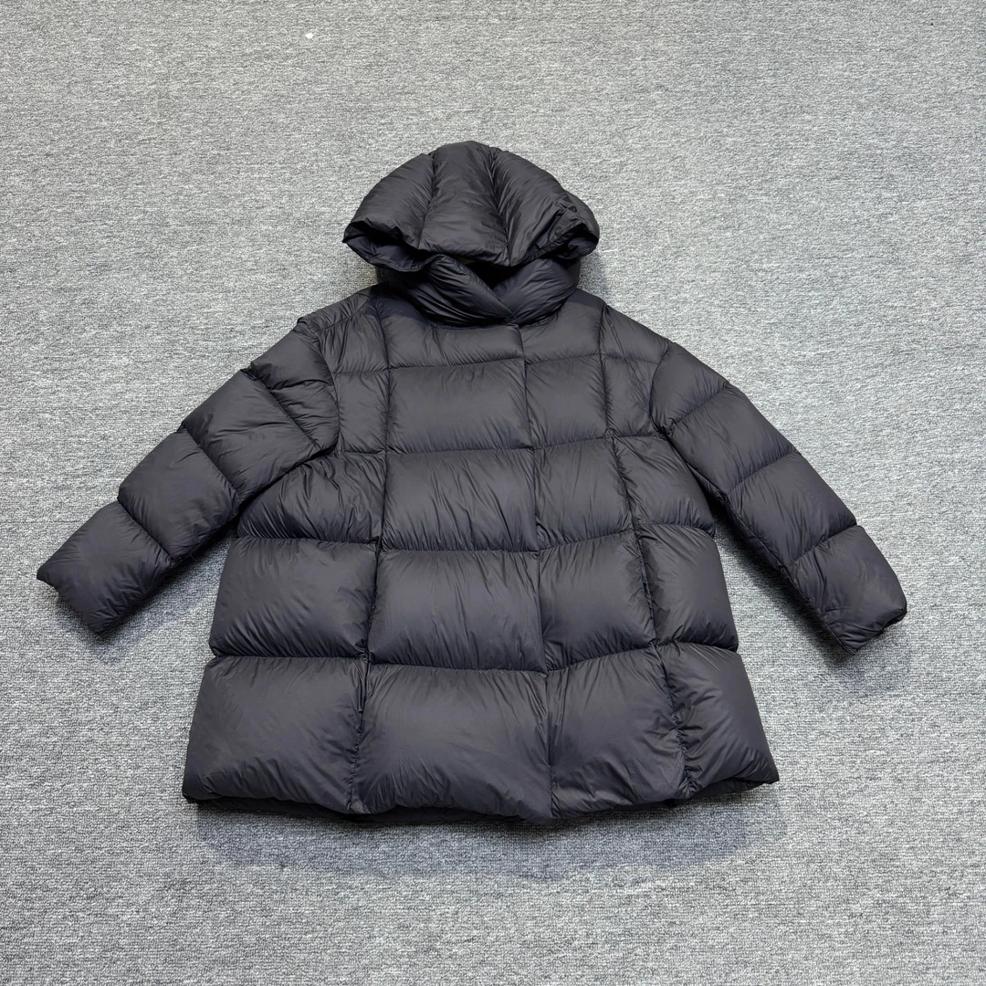 JW/静稳2024冬新品时尚休闲女款简约保暖白鹅绒减龄羽绒服8885217