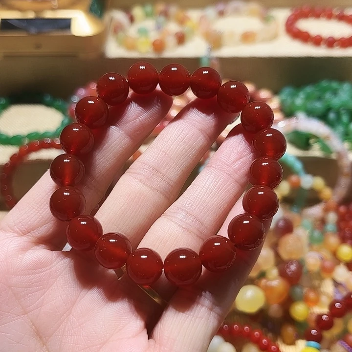 玛瑙/玉髓未镶嵌手链